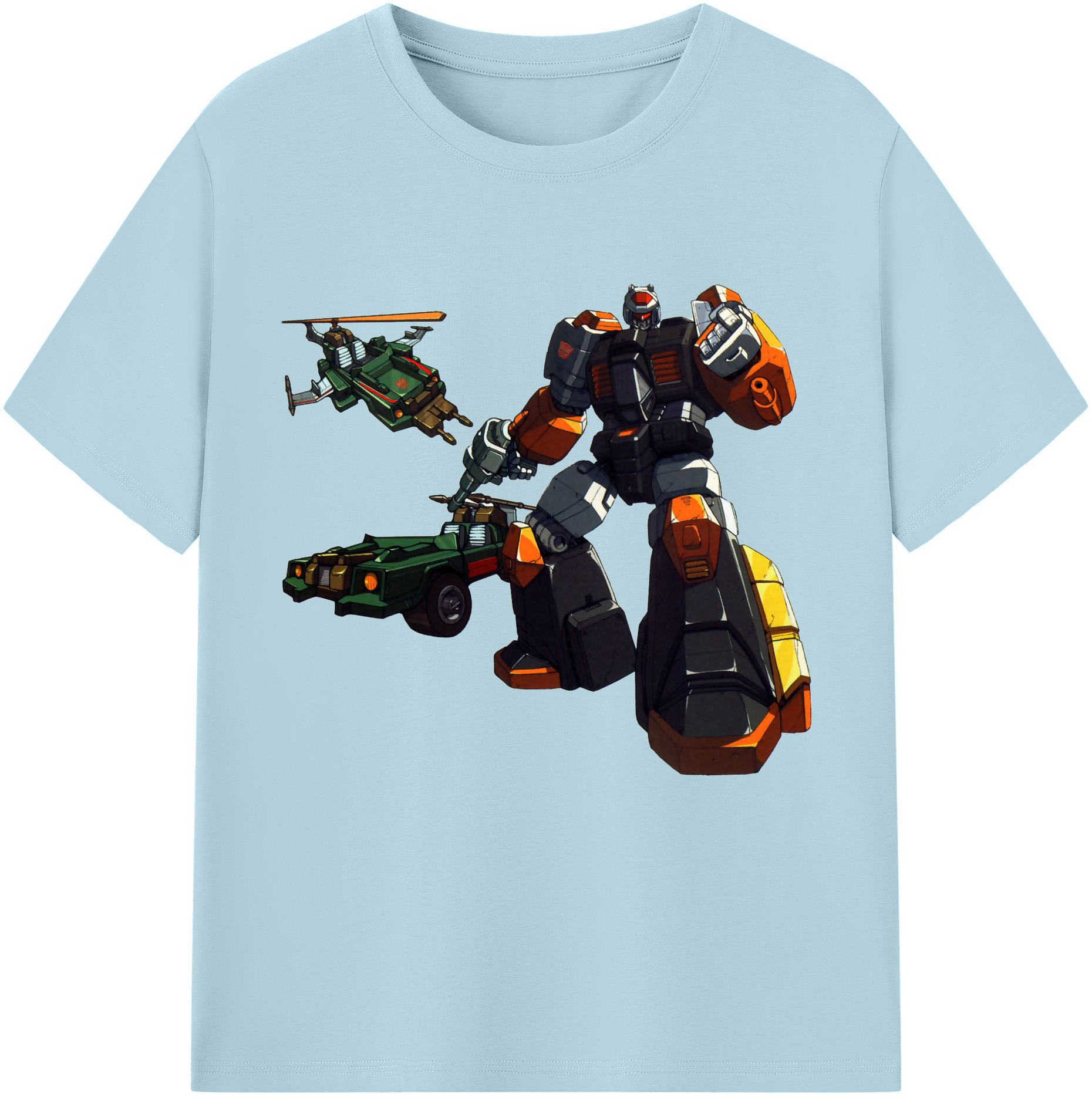 （画像用）  綿100％半袖Tシャツ（フロントプリント）